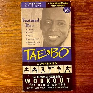Tae Bo Advanced VHS